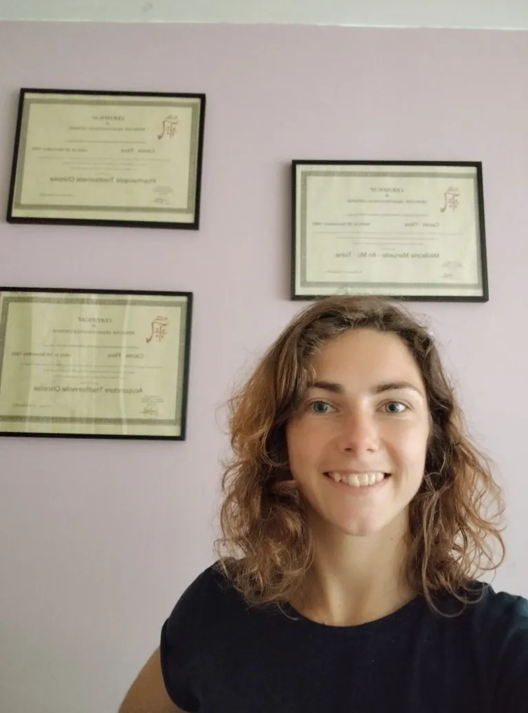 Flora Cazals diplômée en Méthode Traditionnelle Chinoise